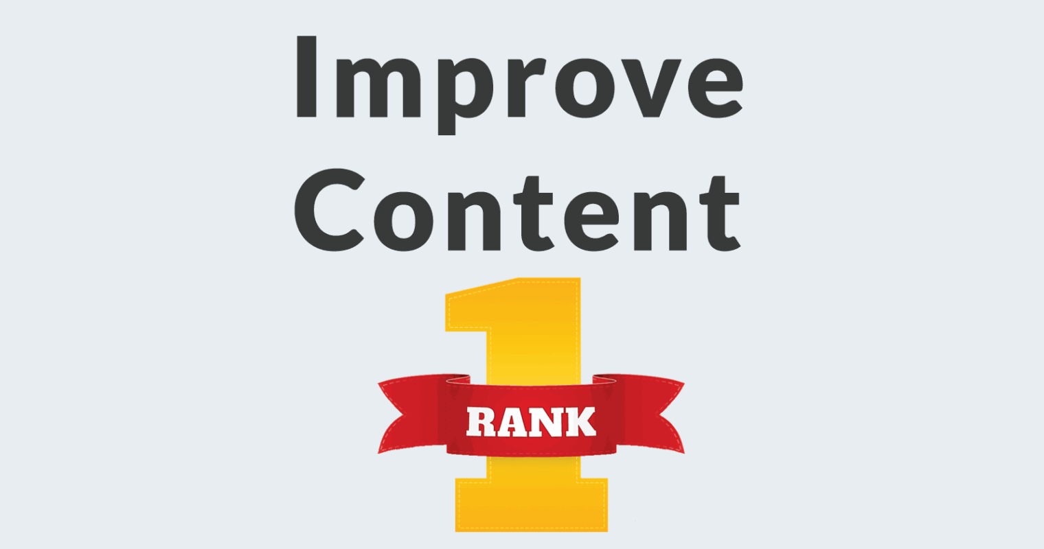 Improve Content